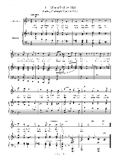 Lieder für Singstimme und Klavier Band 1 von Felix Mendelssohn Bartholdy 