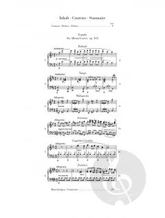 España op. 165 von Isaac Albeniz 