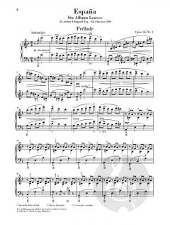 España op. 165 von Isaac Albeniz 