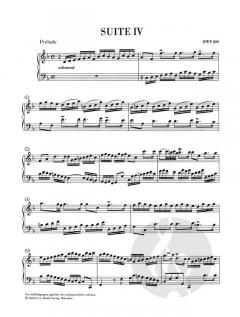 Englische Suiten Nr. 4-6 BWV 809-811 von Johann Sebastian Bach 