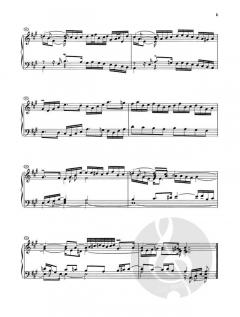 Englische Suiten BWV 806-811 von Johann Sebastian Bach 