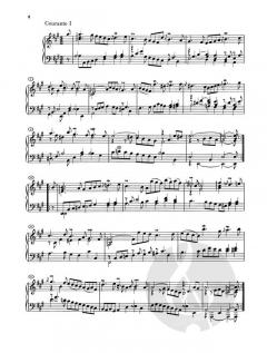 Englische Suiten BWV 806-811 von Johann Sebastian Bach 