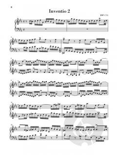 Inventionen und Sinfonien BWV 772-801 von Johann Sebastian Bach 
