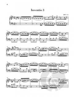 Inventionen und Sinfonien BWV 772-801 von Johann Sebastian Bach 