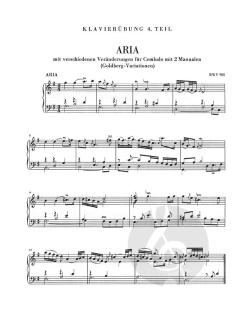 Italienisches Konzert, Französische Ouverture, Vier Duette, Goldberg Variationen von Johann Sebastian Bach 