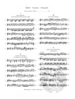 Kleine Präludien und Fughetten von Johann Sebastian Bach 