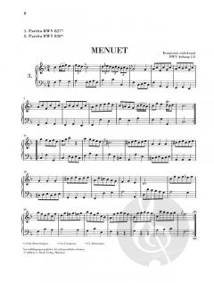 Notenbüchlein für Anna Magdalena Bach 