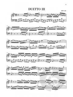 Vier Duette BWV 802-805 von Johann Sebastian Bach 