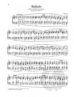 Ballade F-dur op. 38 von Frédéric Chopin 