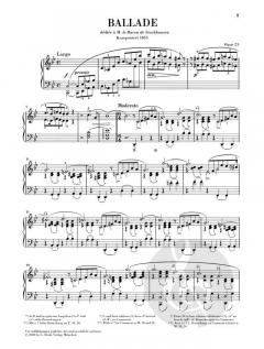 Ballade g-moll op. 23 von Frédéric Chopin 