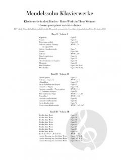 Klavierwerke 2 von Felix Mendelssohn Bartholdy im Alle Noten Shop kaufen