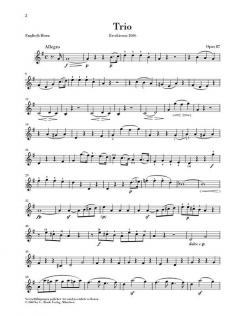 Trio C-dur op. 87 / Variationen C-dur WoO 28 von Ludwig van Beethoven für 2 Oboen und Englisch Horn (Stimmensatz) im Alle Noten Shop kaufen