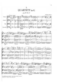 Streichquartette Heft 5, op. 33 von Joseph Haydn im Alle Noten Shop kaufen