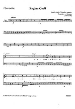 Regina Coeli (Amalie Herzogin von Sachsen) 