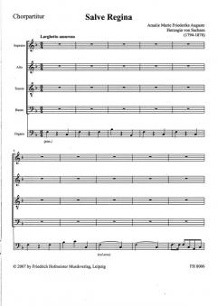 Salve Regina von Amalie Marie Friederike Auguste Herzogin von Sachsen 