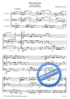 Busy Bassists von Stefan Schäfer 