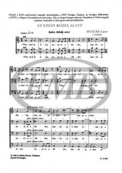 Az ezüst rózsa alatt (Lajos Huszar) 