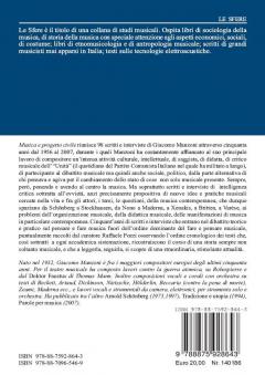 Musica e progetto civile. Scritti e interviste (G. Manzoni) 