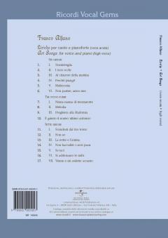 Liriche - Art Songs von Franco Alfano 