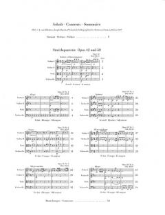 Quartett op. 42 und Preußische Quartette op. 50 von Joseph Haydn 