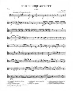 Quartett op. 42 und Preußische Quartette op. 50 von Joseph Haydn 