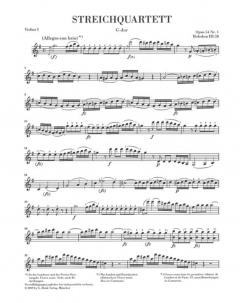 Streichquartette Heft 7 op. 54 und 55 von Joseph Haydn im Alle Noten Shop kaufen (Stimmensatz)