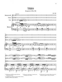 Trio Es-Dur KV 498 (W.A. Mozart) 