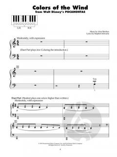 Disney's Princess Collection Vol. 1 For Five Finger Piano 