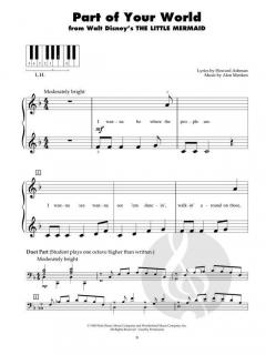 Disney's Princess Collection Vol. 1 For Five Finger Piano 