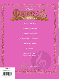 Disney's Princess Collection Vol. 1 For Five Finger Piano 