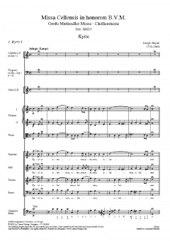 Große Mariazeller Messe in C von Joseph Haydn 