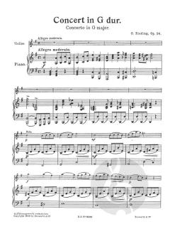 Concerto in G Major Op. 34 von Oskar Rieding 