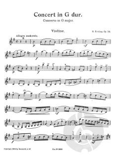 Concerto in G Major Op. 34 von Oskar Rieding 