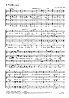 Vom Rhein op. 90. Sechs vierstimmige Männerchöre (Joseph Gabriel Rheinberger) 