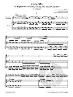 Concerto in C-dur RV 444 und 445 (Antonio Vivaldi) 