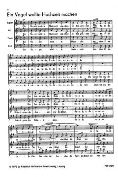 Vogelhochzeit und Gänsedieb 