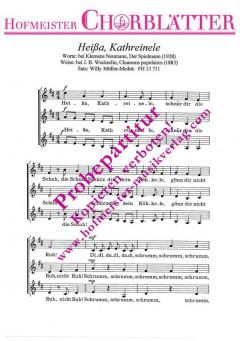 Heissa, Kathreinerle 