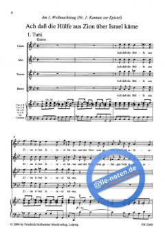 Weihnachtskantaten für den Hof Schwarzburg-Sondershausen, Teil 1 (Gottfried Heinrich Stölzel) 