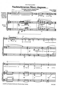 Nachtschwarzes Meer, ringsum... von Claus Kühnl 