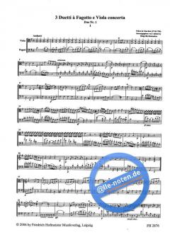 3 Duetti von Felice Giardini 