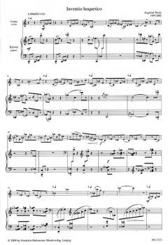 Inventio hoquetico von Siegfried Thiele 