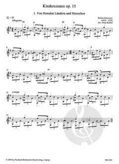 Kinderszenen, op. 15 von Robert Schumann 