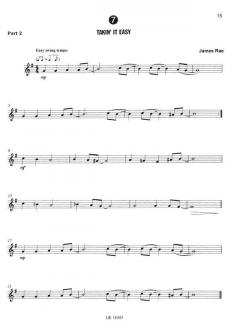 Easy Jazzy Duets für 2 Saxophone von James Rae 