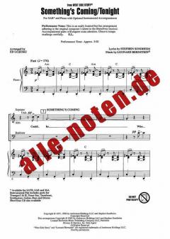 Something's Coming (Leonard Bernstein) 