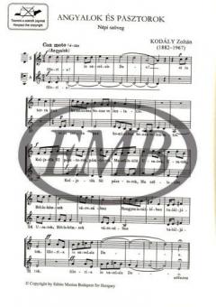 Angyalok és pásztorok (Zoltan Kodaly) 