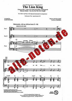 The Lion King (Medley) 