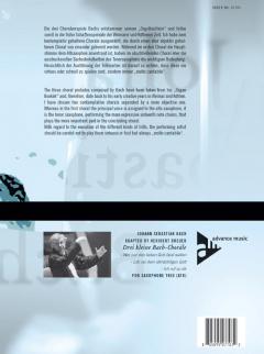 Drei kleine Bach-Choräle von Heribert Breuer 