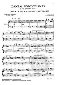 Polowetzer Tänze von Alexander Borodin 