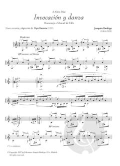 Invocación y danza von Joaquin Rodrigo 