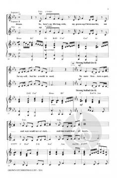 Grown Up Christmas List 